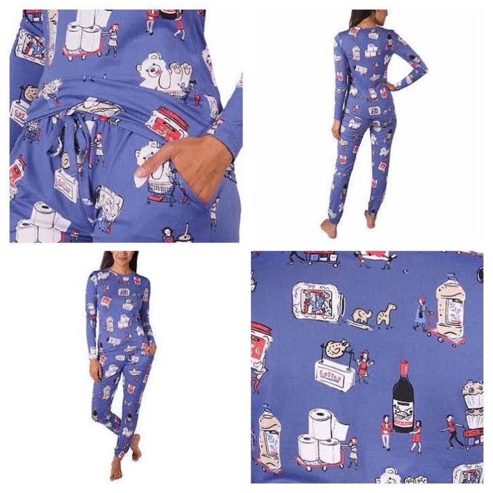 Munki Munki Ladies' 3-piece Pajama Set